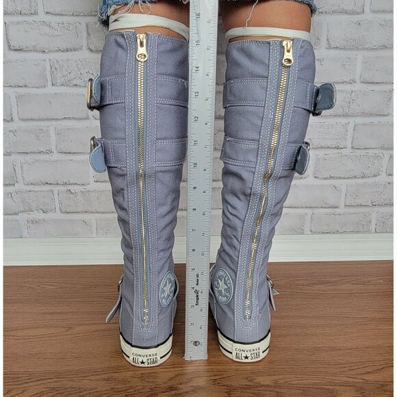 ⭐Converse Chuck Taylor All Star XXHi Buckles knee-hi 6.5 Boots Shoes Zip A11892C - Picture 7 of 11